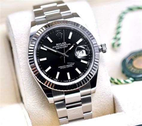 black datejust rolex|Rolex Datejust 41mm black.